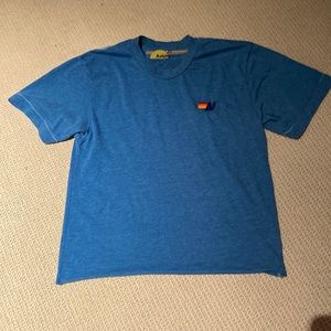 Blue Aviator Nation cropped tee. Worn once.